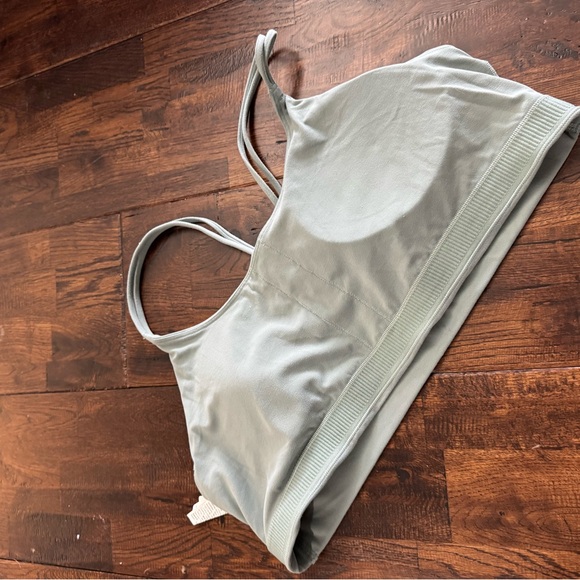 SPANX Light Sage Green Sports Bra Size 3X - Picture 4 of 12